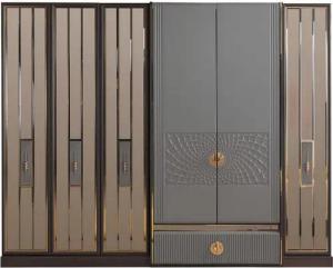 Xlmoebel Kleiderschrank Schrank für Kleidung mit viel Stauraum, Garderobenschrank für (Kleiderschrank) Hergestellt in Europa