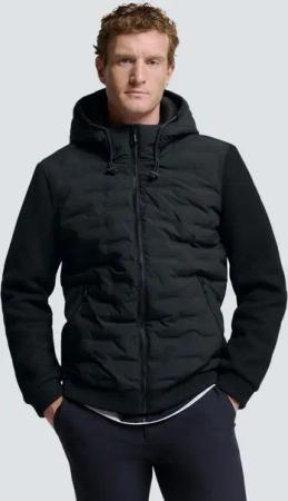 NO EXCESS Softshelljacke No Excess Versiegelte Jacke mit Kapuze