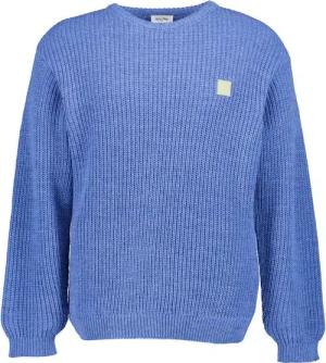 American Vintage Herren Pullover blau unifarben