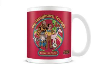 Steven Rhodes Tasse - My Imaginary Friends - weiß