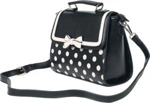 Banned Retro Handtasche - Retro Influencer - für Damen - schwarz/weiß