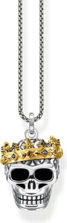 Thomas Sabo Halskette - Skull - KE1993-849-7-L50V