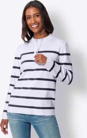 heine Strickpullover Streifenpullover