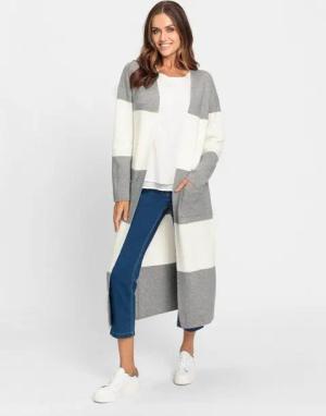 heine Strickjacke Longstrickjacke
