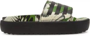 adidas Pantoletten adilette Platform JI4754 Grün