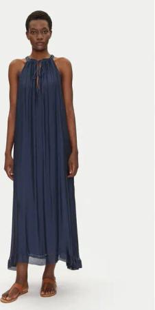 Bomboogie Sommerkleid AW8993TSET5 Dunkelblau Relaxed Fit