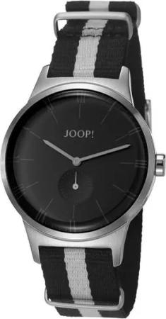 JOOP! Quarzuhr JP101741002, dezentrale Sekunde, gewölbtes Glas
