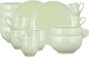 Seltmann Weiden Kombiservice Amina Frühstücks-Set 18er Set (18-tlg), Porzellan