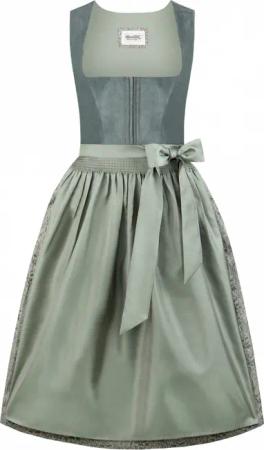Dirndl Antonella (salbei, Gr. 40) von Stockerpoint Heimatgwand für Damen, 40% Baumwolle, 60% Polyester
