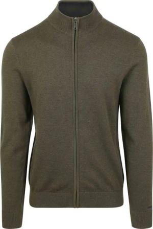 McGregor Strickjacke Olivgrün - Größe M