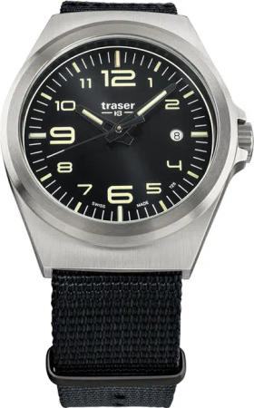 Traser H3 108638 Herrenuhr P59 Essential M Black 42mm 10ATM