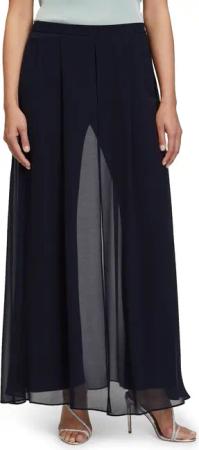 Vera Mont 2-in-1-Hose "Vera Mont Hosenrock mit weitem Bein", Materialmix