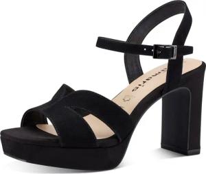 Tamaris High-Heel-Sandalette, Sommerschuh, Abendschuh, Blockabsatz, mit ANTIshokk-Absatz
