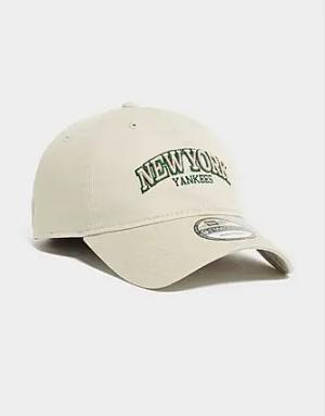 New Era MLB New York Yankees Script 9TWENTY Cap - Herren, Brown