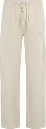 Autry - Cream Cotton Jogger Pants With Embroidered Logo - Größe XS - beige
