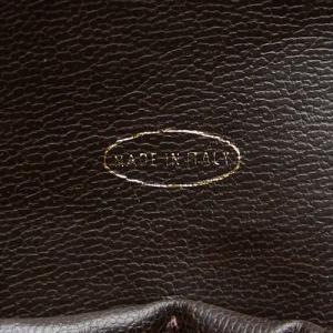 Chanel Kosmetiktaschen - 1989-1991 Leather Pouch - Gr. unisize - in Braun - für Damen