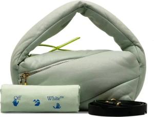 Off-White Hobo Bags - 2012-2023 Leather Pump Pouch - Gr. unisize - in Grün - für Damen