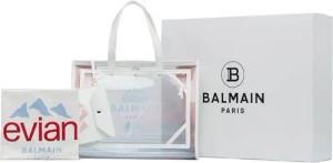 Balmain Shopper - 21st x Evian PVC B-Army Tote - Gr. unisize - in Weiß - für Damen