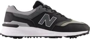 New Balance Low-Top Sneaker - SL Golfshoes Black - Gr. 45_5 - in Schwarz - für Damen