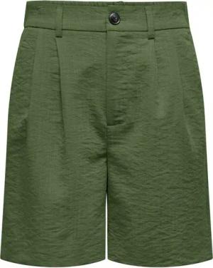 ONLY Shorts Modische Leinenoptik mit elastischem Bund ONLMARSA SOLID SHORTS WVN NOOS