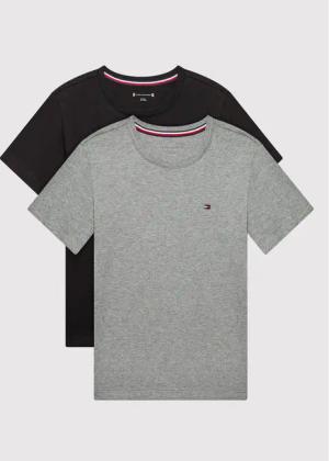 Tommy Hilfiger 2er-Set T-Shirts 2p Cn UB0UB00310 Bunt Regular Fit