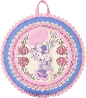 Micky Maus - Disney Mini-Rucksack - Loungefly - Minnie Maus - Floral - für Damen - multicolor  - Lizenzierter Fanartikel