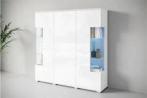 INOSIGN Highboard "Kenia", (1 St.), Modernes Highboard, mit Glastüren, Breite 135 cm