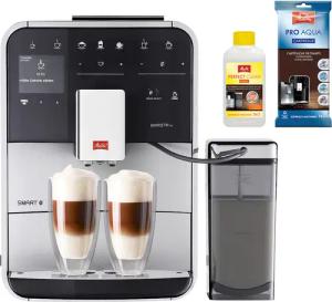 Melitta Kaffeevollautomat "Barista TS Smart F850-102, schwarz", 21 Kaffeerezepte & 8 Benutzerprofile, 2-Kammer Bohnenbehälter