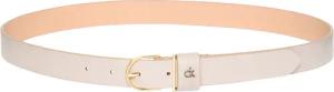 Calvin Klein Ledergürtel "CK METAL LOOP ROUND BUCKLE 25MM", Größenverstellbar