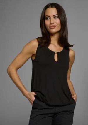Laura Scott Tanktop, mit dezenten Raffungen am Rundhals - NEUE KOLLEKTION