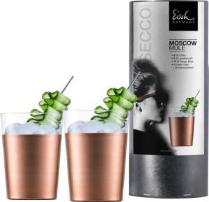 Eisch Germany Cocktailglas "Secco Flavoured Moscow Mule", (Set, 2 tlg.), bleifrei, 550 ml, 2-teilig