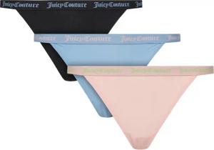 Juicy Couture 3er-Set Stringtangas JCTTH125982 Bunt
