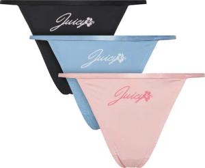 Juicy Couture 3er-Set Stringtangas JCTUS125960 Bunt