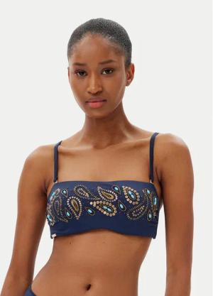 Selmark Bikini-Oberteil BN223 Dunkelblau