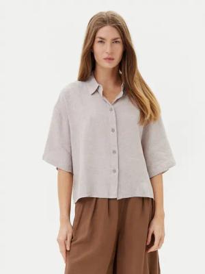 Vero Moda Hemd Linn 10306820 Grau Relaxed Fit