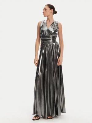 Fracomina Abendkleid FQ25SD3004W798L9 Silberfarben Regular Fit