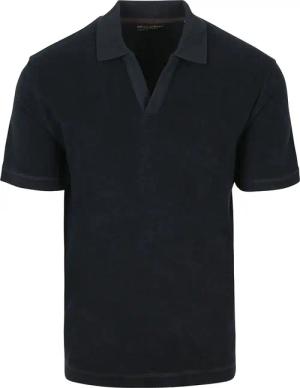 Marc O'Polo Poloshirt Riva Terry Cloth Navy - Größe L