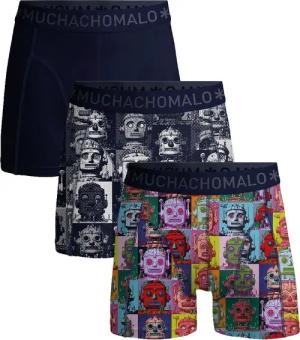 Muchachomalo Boxershorts 3er-Pack Robot Heads - Größe XXL