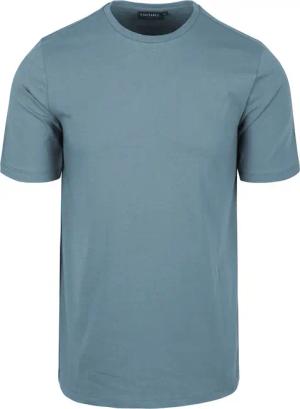 Suitable Respect T-shirt Jim Steel Blau - Größe S