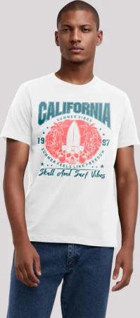 F4NT4STIC T-Shirt "California skull summer vibes", Premium Qualität