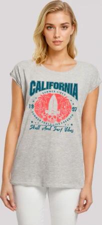 F4NT4STIC T-Shirt "California skull summer vibes", Premium Qualität