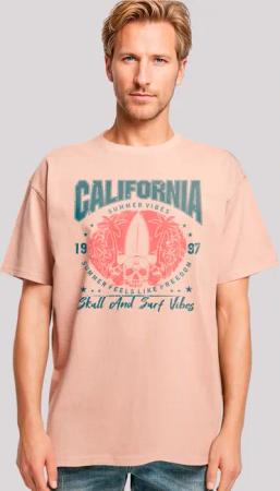 F4NT4STIC T-Shirt "California skull summer vibes", Premium Qualität