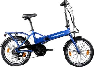 Zündapp E-Bike "Z101", 6 Gang, Shimano, Tourney, Heckmotor 250 W, Pedelec, Elektrofahrrad für Damen u. Herren