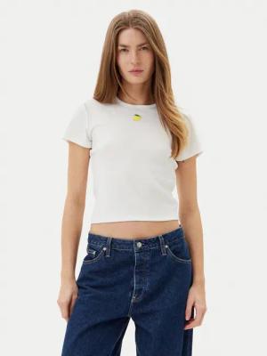 ONLY T-Shirt Daniella 15350554 Weiß Slim Fit