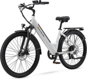 DOTMALL E-Bike Mountainbike E Bike 27.5 Zoll 48V 12.8Ah Mountain/City bike Shimano 7 Speed