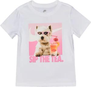 Nike Gfx Unisex T-Shirts - Weiß - Größe: 98 - 104 CM - Baumwoll-Jersey - Foot Locker