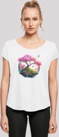 F4NT4STIC T-Shirt "Kirschblüten Baum", Print