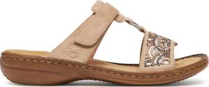 Rieker Pantoletten 608K2-31 Beige