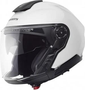 Schuberth Motorradhelm Schuberth J2 Jethelm Glossy White