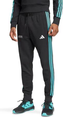 Adidas mercedes Herren Hosen - Schwarz - Größe: S - Baumwoll-Jersey - Foot Locker